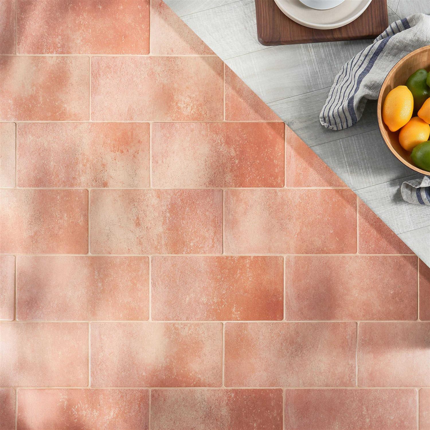 Kaleo 14.17 in. Matte Porcelain Terracotta Look Floor and Wall Tile Ivy Hill Tile - MT - Mrs Treak