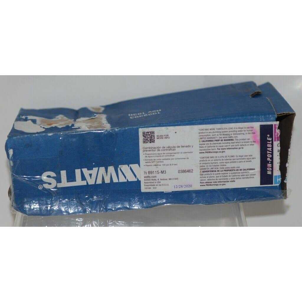 Watts 0386421 TB1156F 1/2 Bronze High Capacity Feed Water Pressure Regulator - MT - Mrs Treak