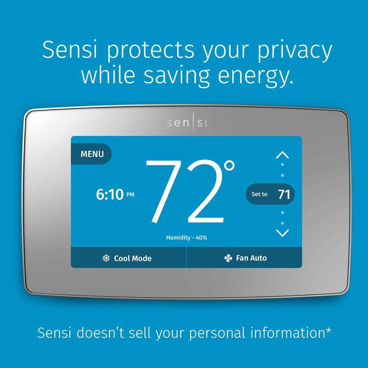 Emerson Sensi Touch 2 Smart Programmable Wi-Fi Thermostat - MT - Mrs Treak