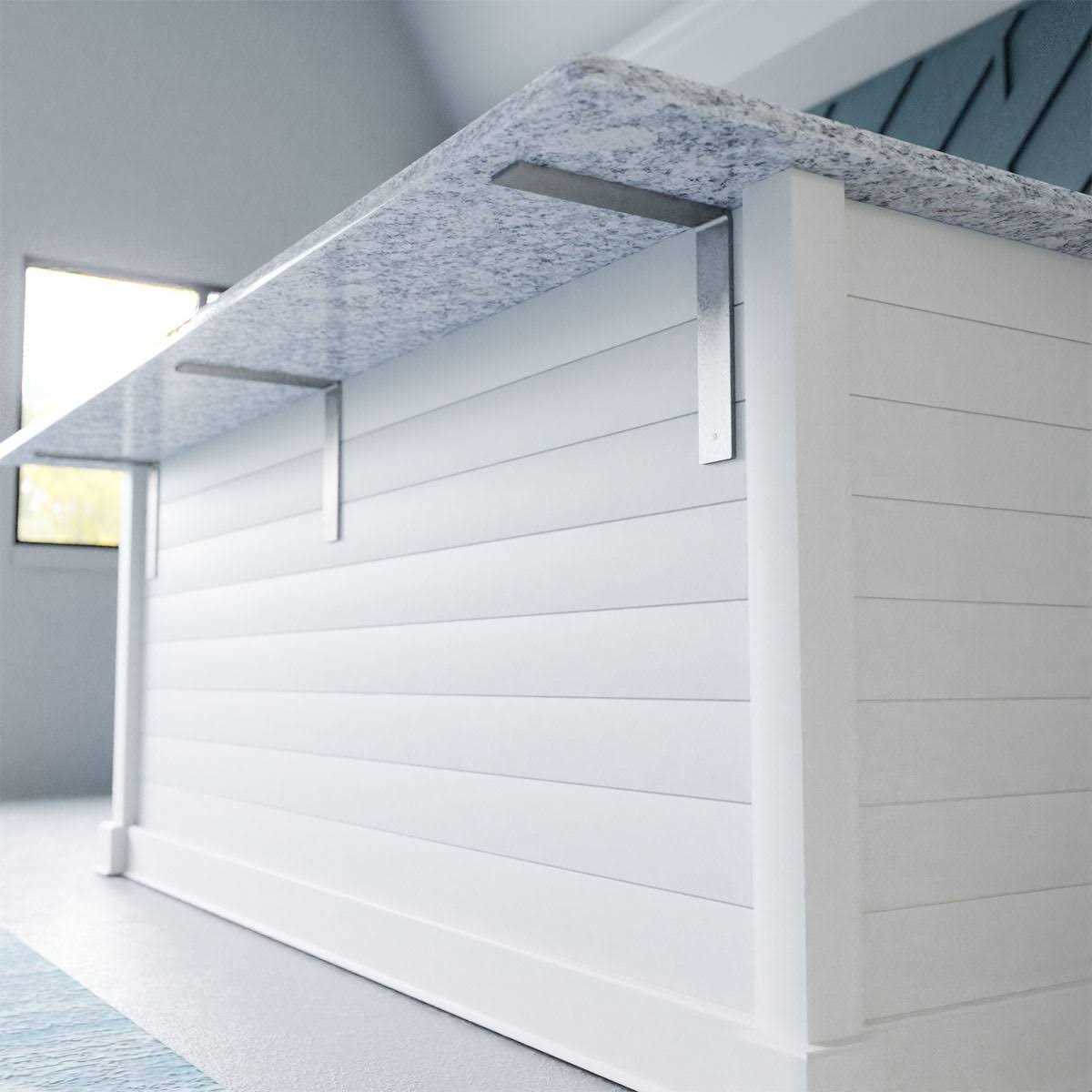 Ekena Millwork 2W x Bradford Steel Bracket - MT - Mrs Treak