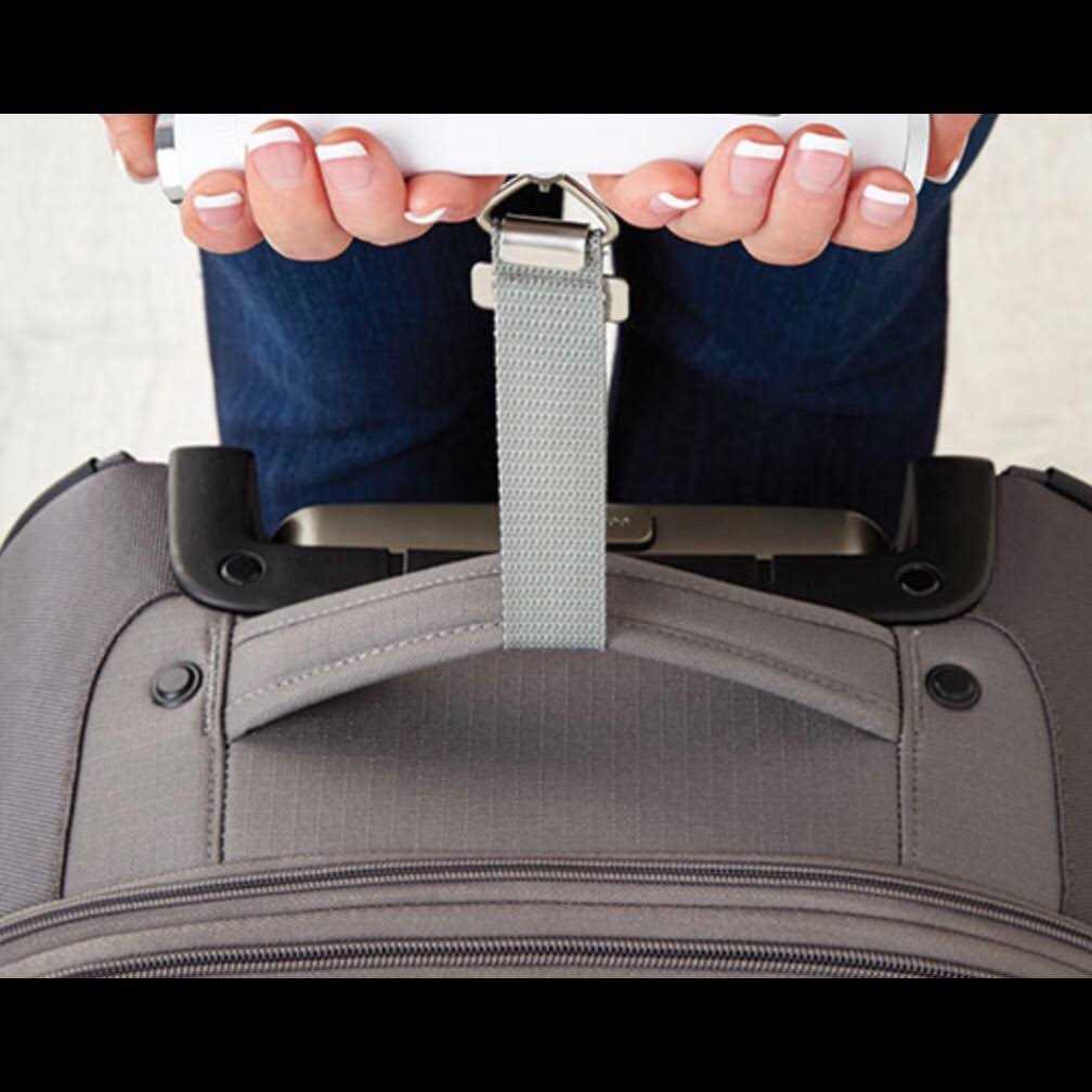 Protege 80lb Capacity Manual Travel Luggage Scale with Strap - MT - Mrs Treak