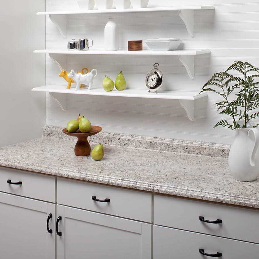 VT Dimensions Formica 25.5-in x 4.5-in Ouro Romano - MT - Mrs Treak