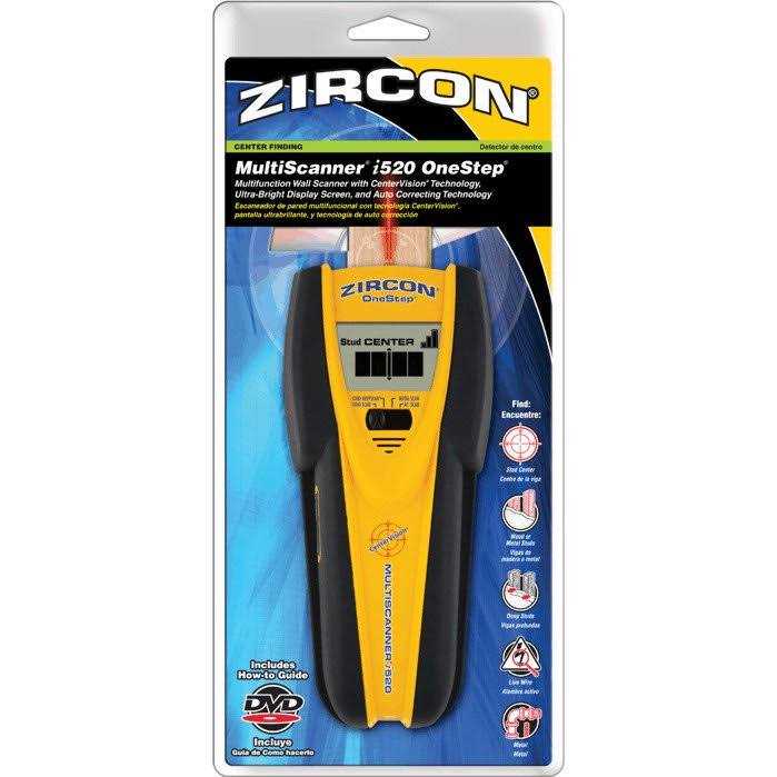 Zircon MultiScanner i520 OneStep Stud Finder - MT - Mrs Treak
