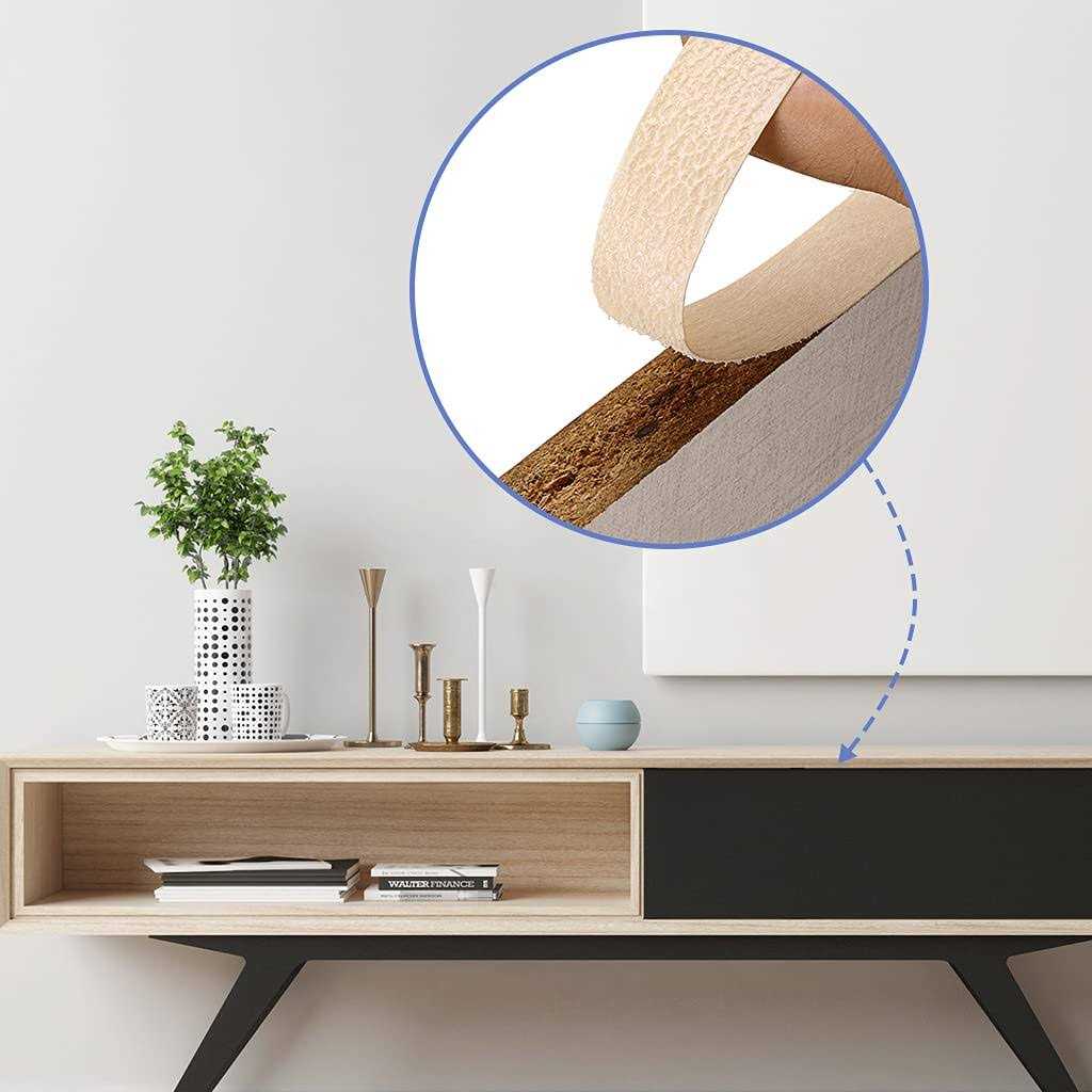 MOLIGOU Wood Veneer Roll Plywood Edge Banding Strips - MT - Mrs Treak