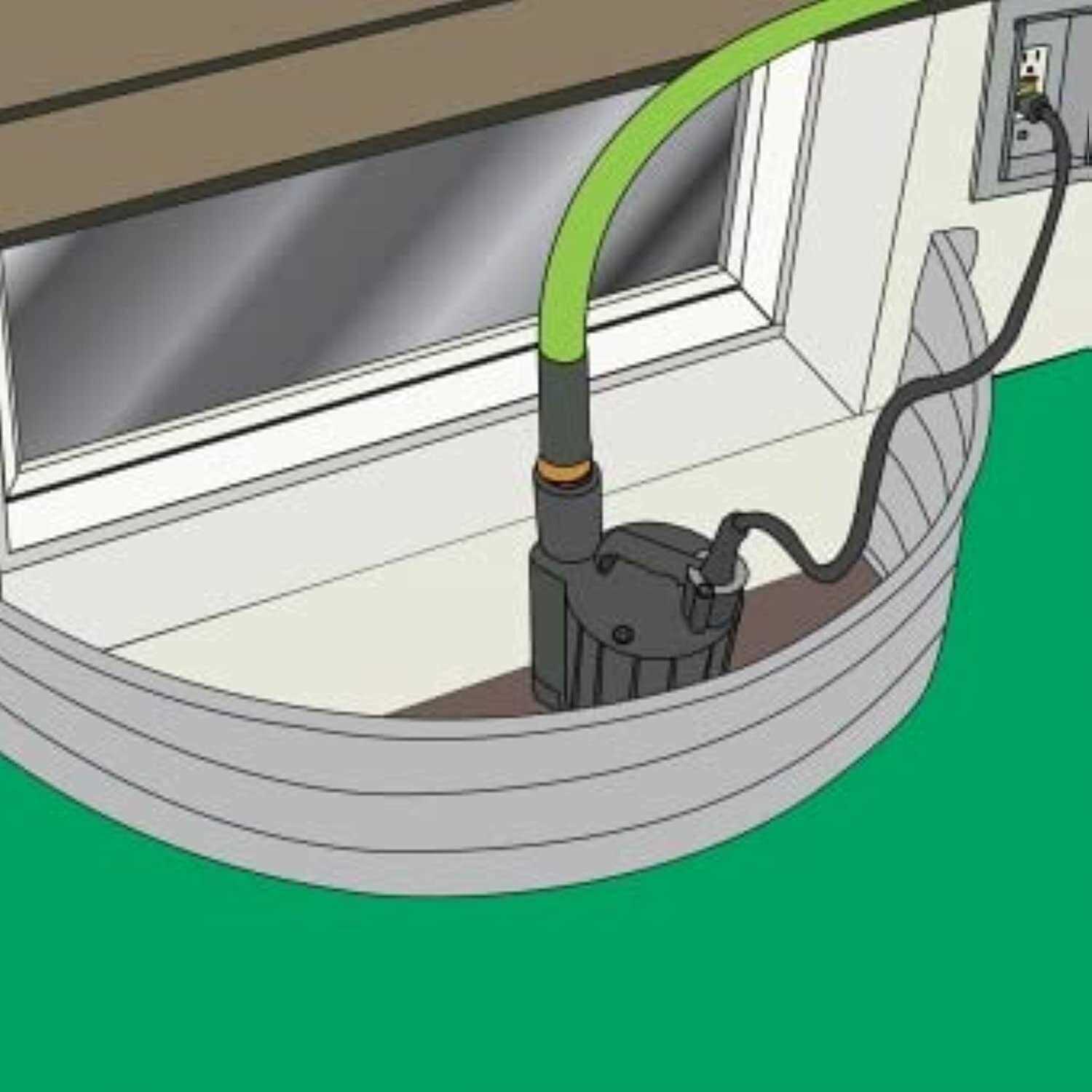 Zoeller 1/2 HP Cast Iron Submersible Sump Pump - MT - Mrs Treak