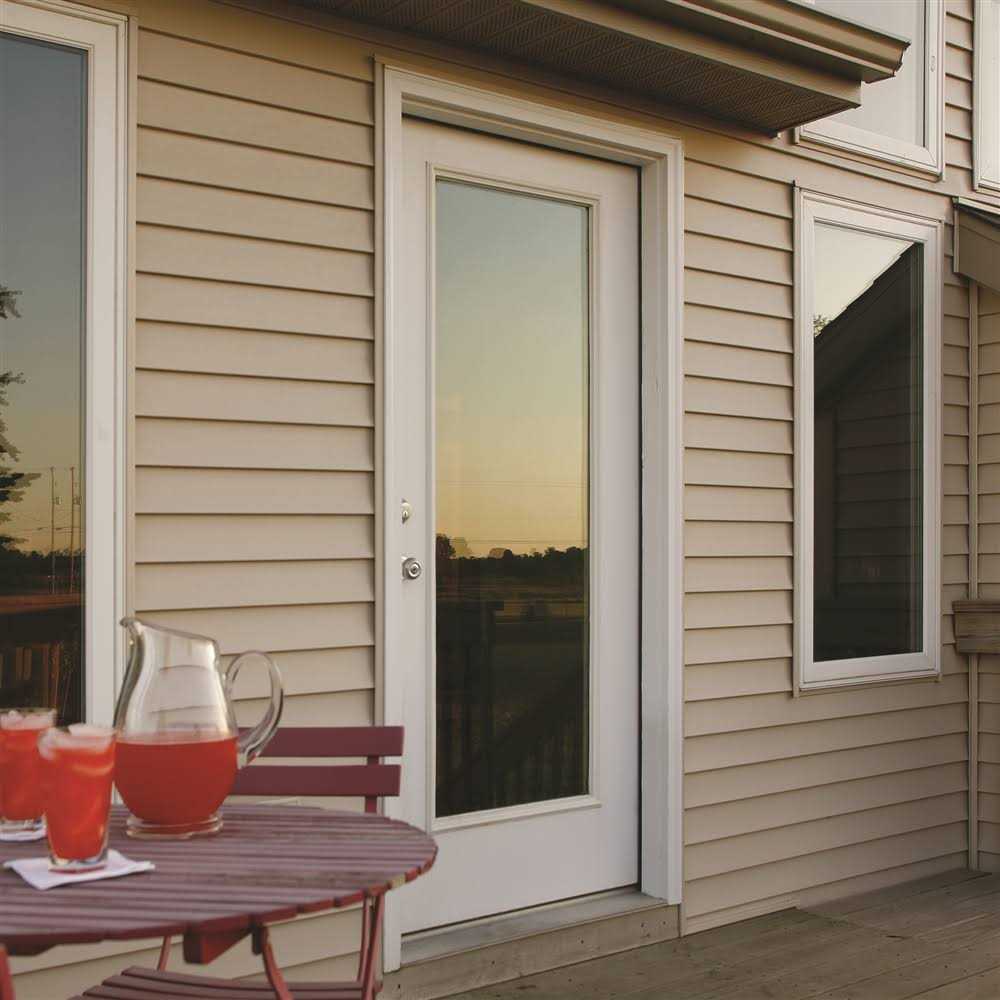 ODL 1-Lite Clear Low-E Glass 8 in. x 36 in. x 1 in. 1/2 Sidelite with White Frame Replacement Glass Panel - MT - Mrs Treak