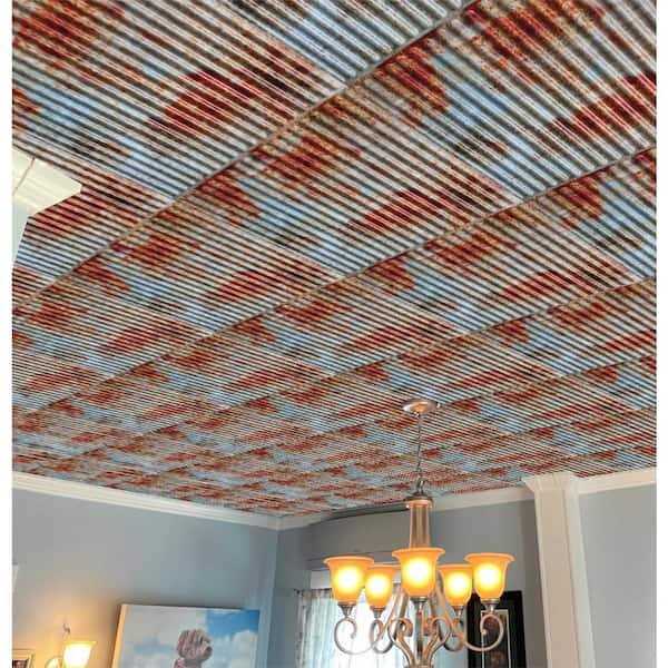 Dundee Deco Falkirk Jura II 1/3 in. 28 in. x 28 in. Peel and Stick - MT - Mrs Treak