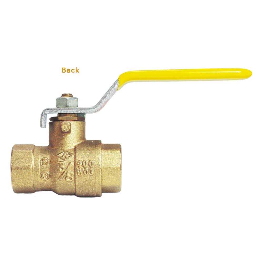 NIGO Industrial Co. 180SS Series 3-Way Forged Brass Ball Valve - MT - Mrs Treak