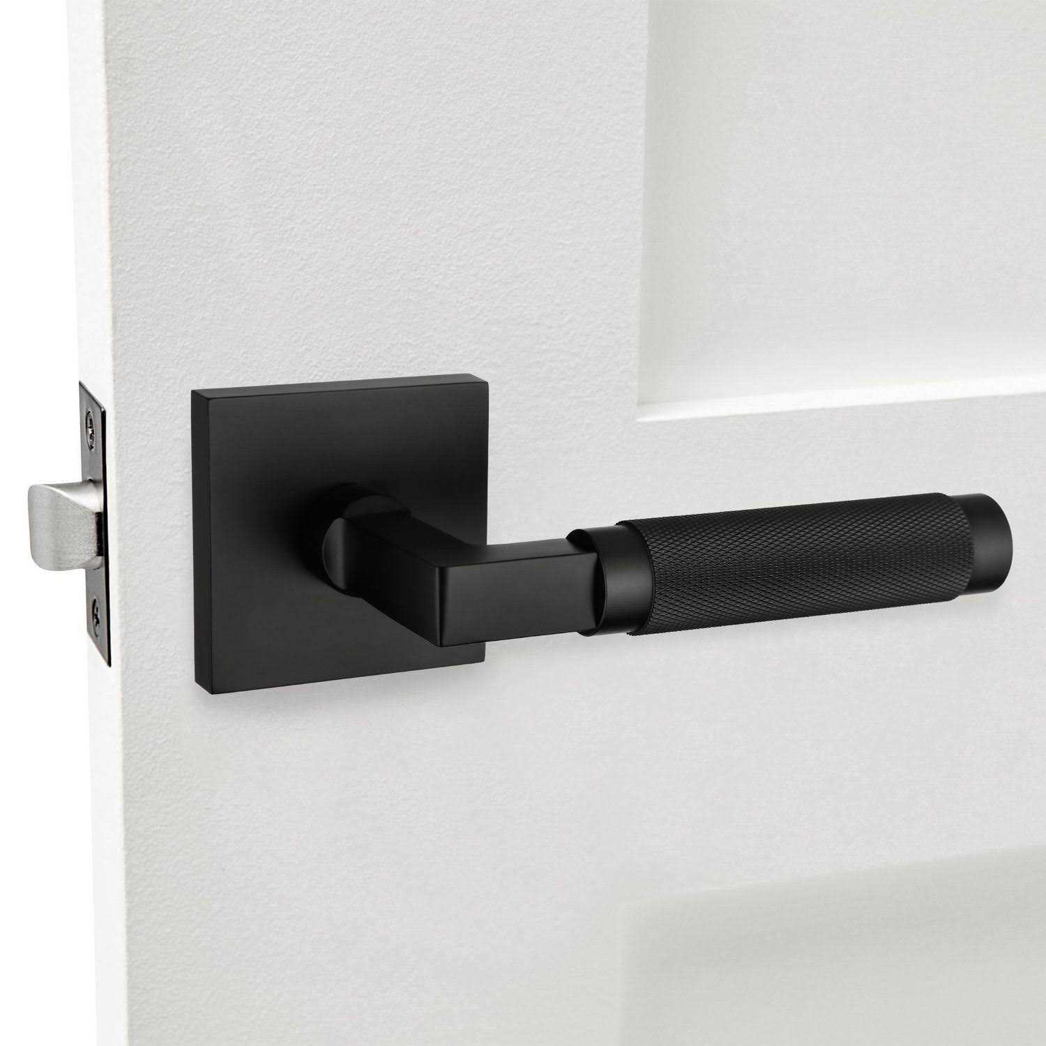 Explore Hardware AHI63034 Champagne Door Lever Function - MT - Mrs Treak