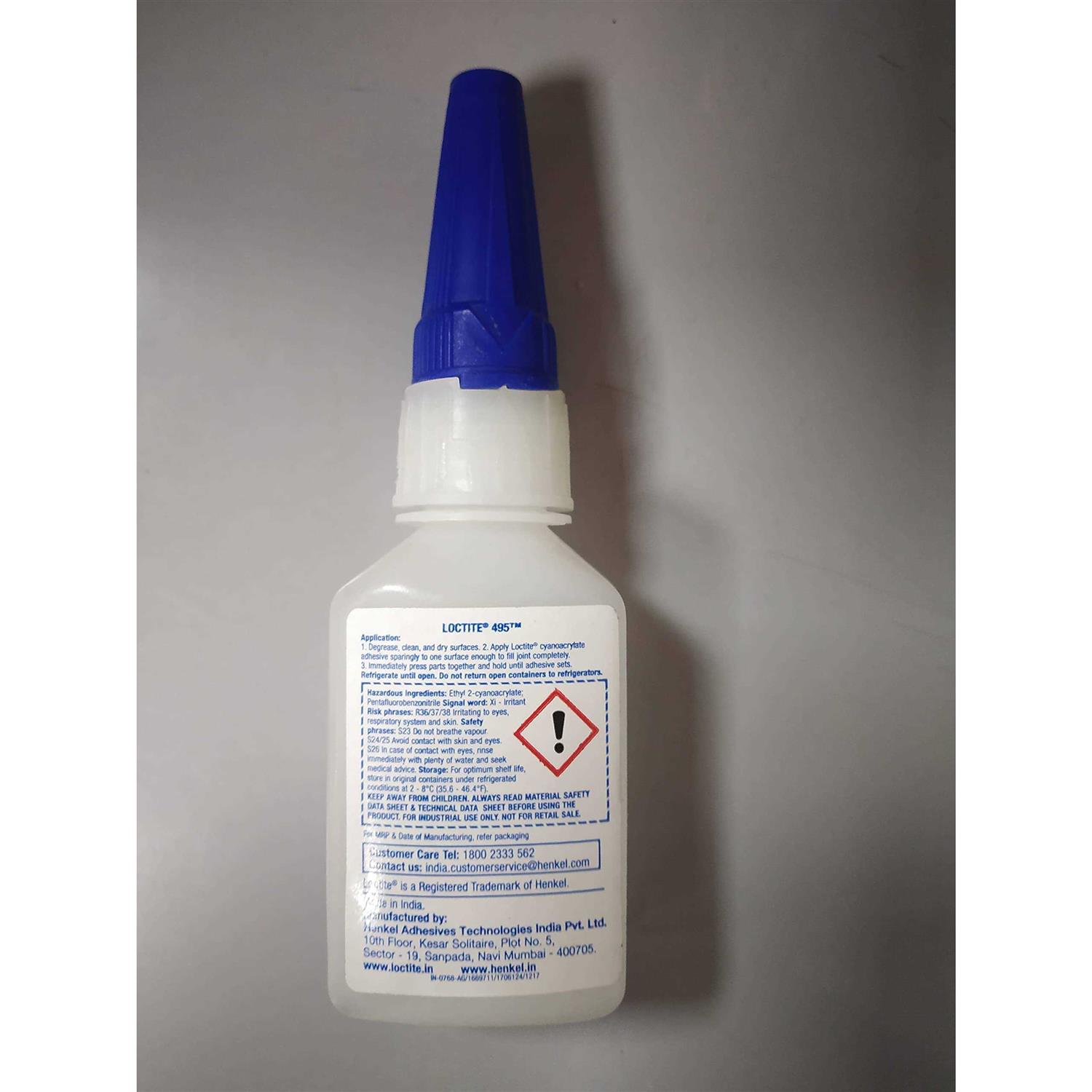 Loctite 495 Super Bonder Instant Adhesive 135467 - MT - Mrs Treak