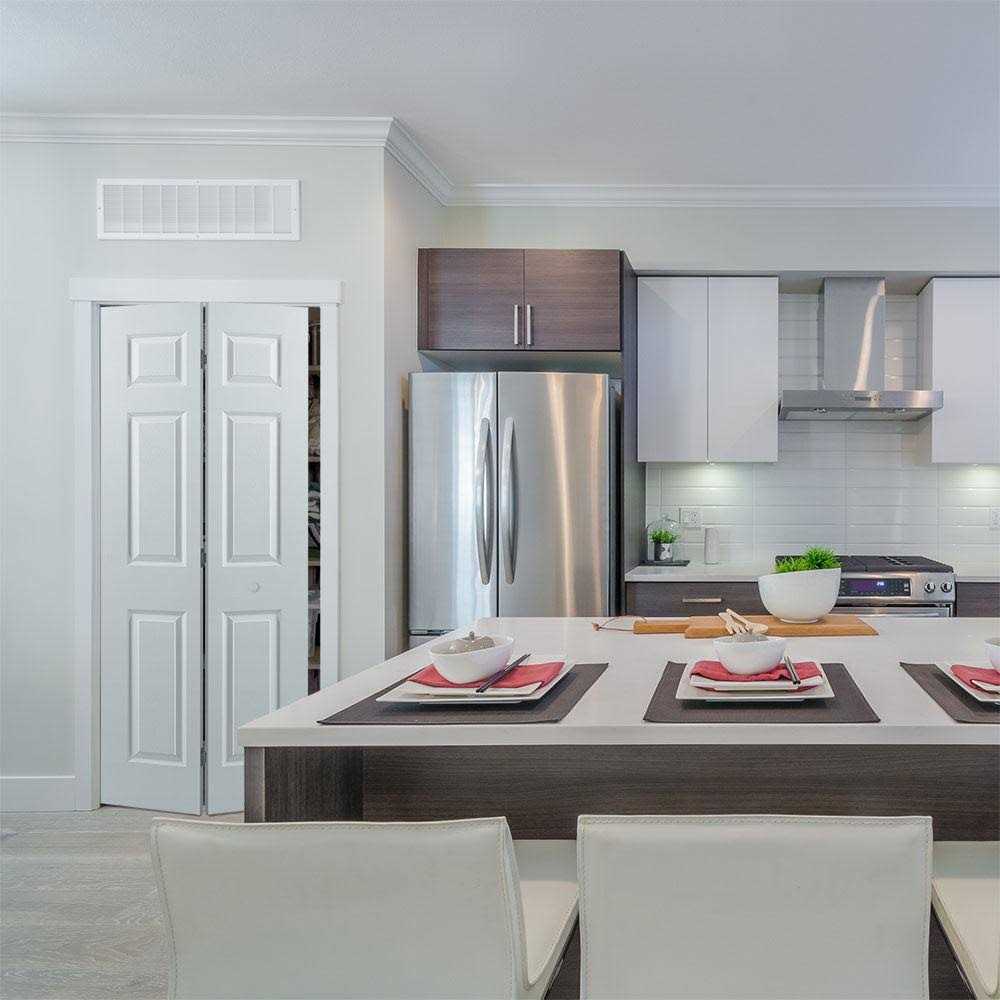 Masonite 80 in. 4-Panel Hollow-Core Smooth Primed Composite Single Prehung Interior Door - MT - Mrs Treak