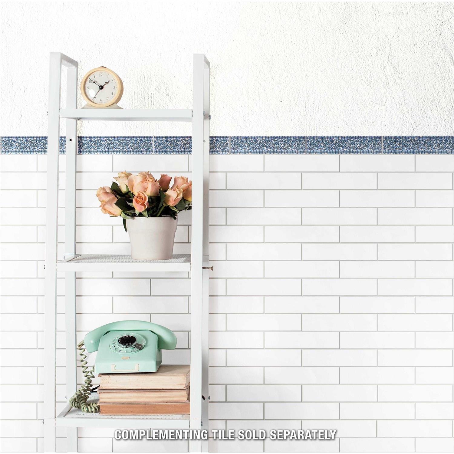 Merola Tile Captain Riptide 2 x 8 Ceramic Specialty Trim - MT - Mrs Treak