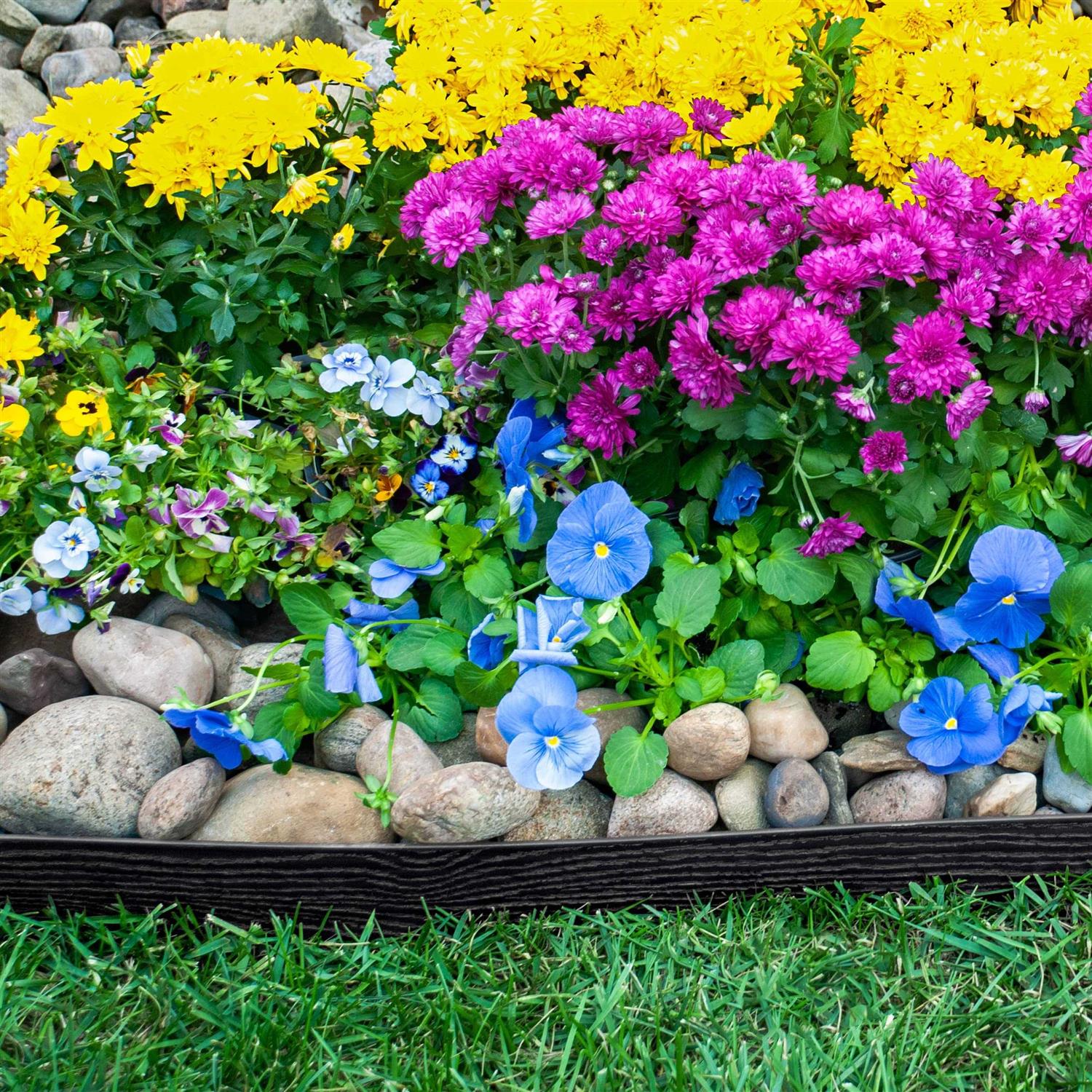 EasyFlex Plastic No-Dig Landscape Edging Kit - MT - Mrs Treak