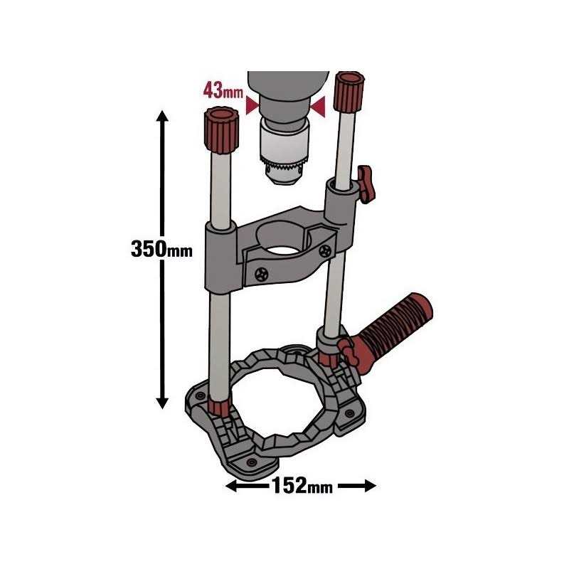 Milescraft 1342 Euro Hinge Jig-Concealed Hinge Jig - MT - Mrs Treak