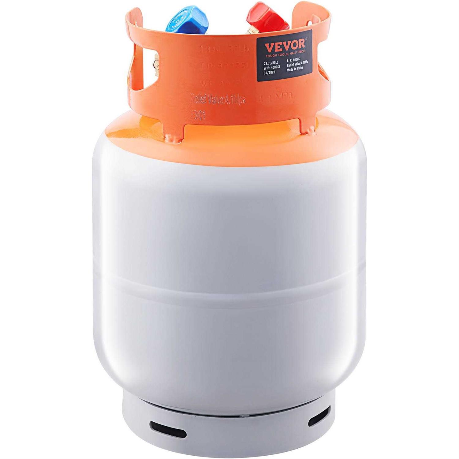 VEVOR Refrigerant Recovery Tank 400 psi H Portable Refrigerant Recovery Unit LMHSGWFDK - MT - Mrs Treak
