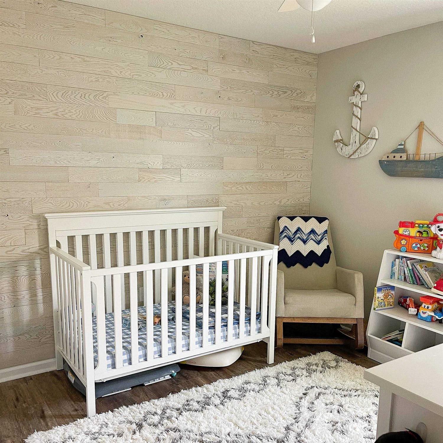 Timberchic Herringbone Pattern Wall Planks – Baxter Blonde - MT - Mrs Treak