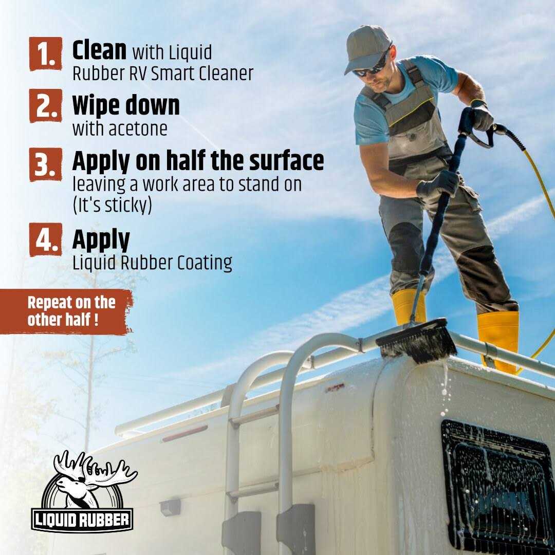 Liquid Rubber Cool Foot Deck Coating Easy to Apply Sealant - MT - Mrs Treak