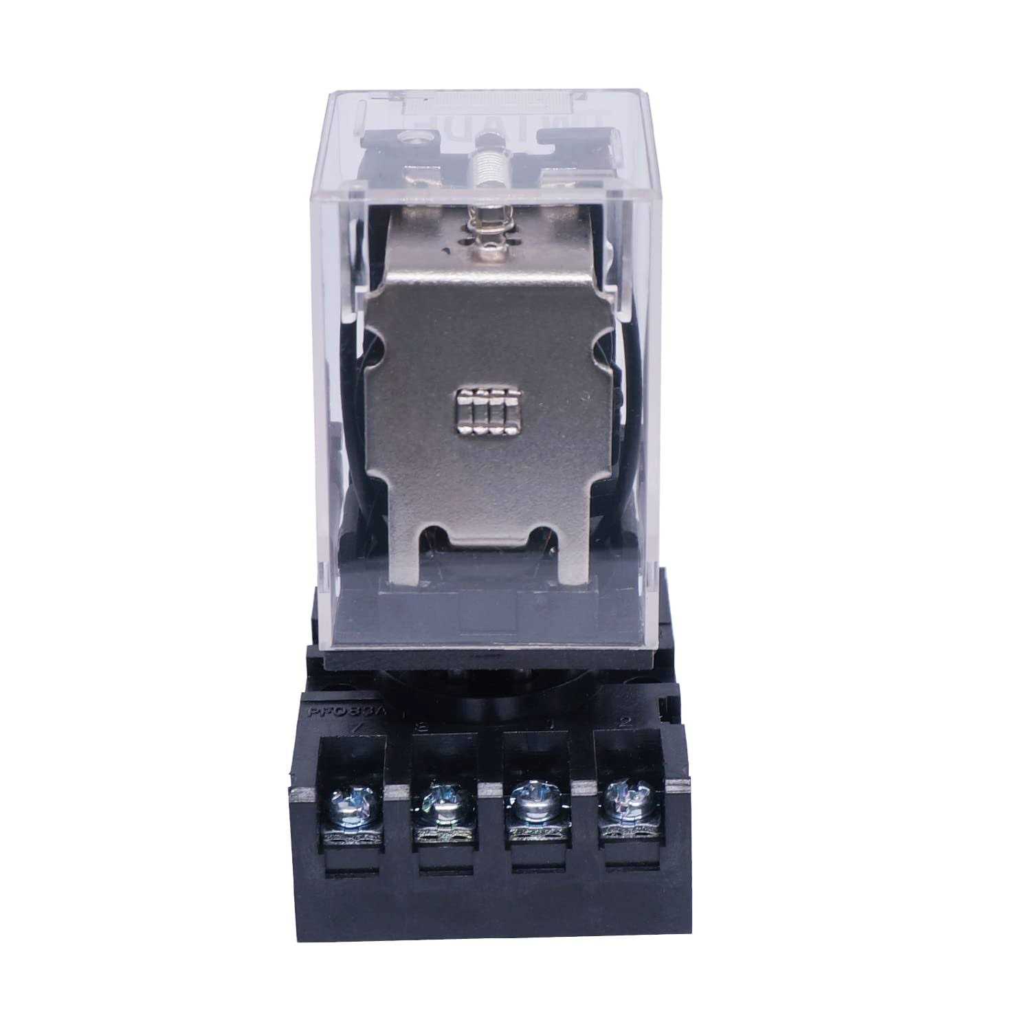 TWTADE/JTX-2C MK2P-I DPDT Power Relay with Plug-in Terminal Socket Base - MT - Mrs Treak
