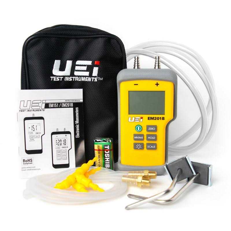 UEi EM201B Dual Differential Manometer - MT - Mrs Treak