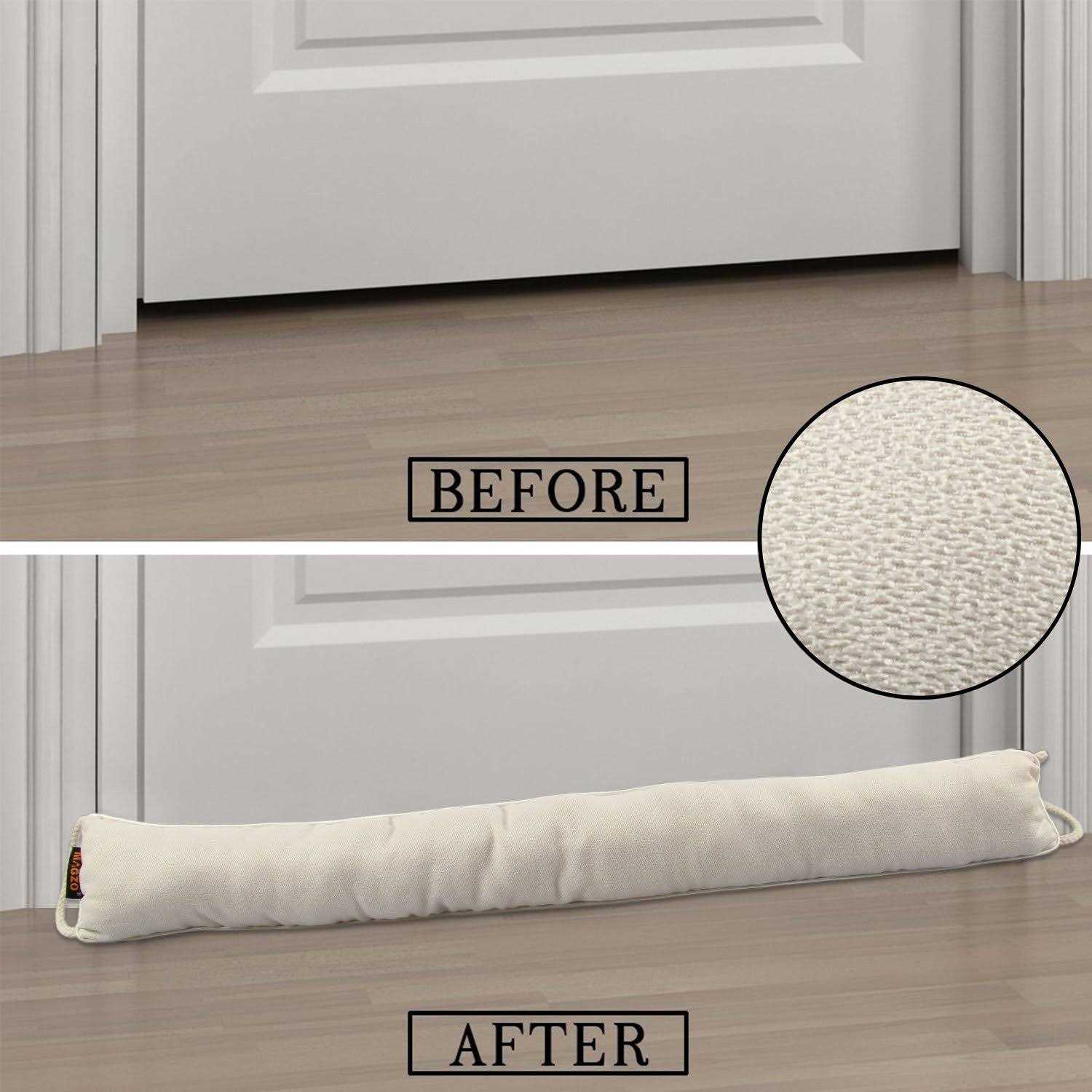 Magzo Door Draft Stopper Door Door Insulation Stopper Weighted Blocker - MT - Mrs Treak