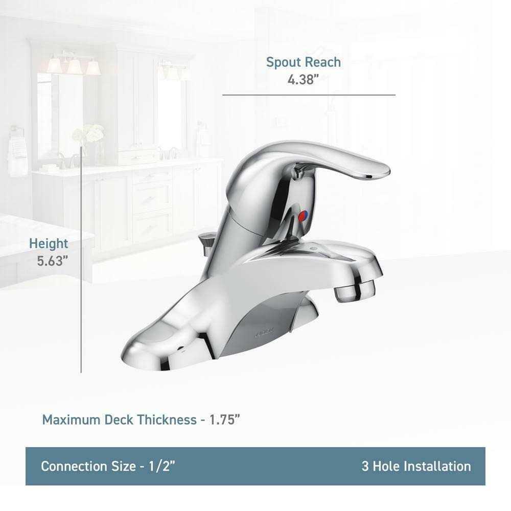 Moen Adler Bathroom Faucet Brushed Nickel WSL84502SRN - MT - Mrs Treak