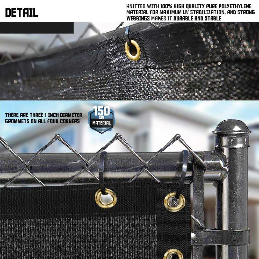 Tang Sunshades Depot Fence Privacy Screen Heavy Duty Commercial Windscreen Residential Fence Netting Fence Cover - MT - Mrs Treak