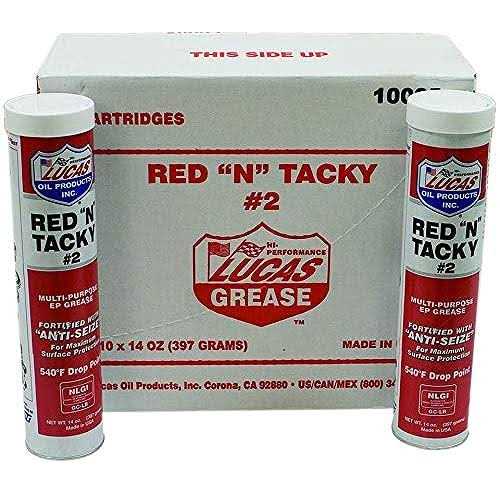 Lucas Oil Red N Tacky Grease 11025 - MT - Mrs Treak