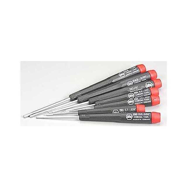 Wiha 26197 7-Piece Precision Slotted/Phillips Screwdriver Set - Mrs Treak