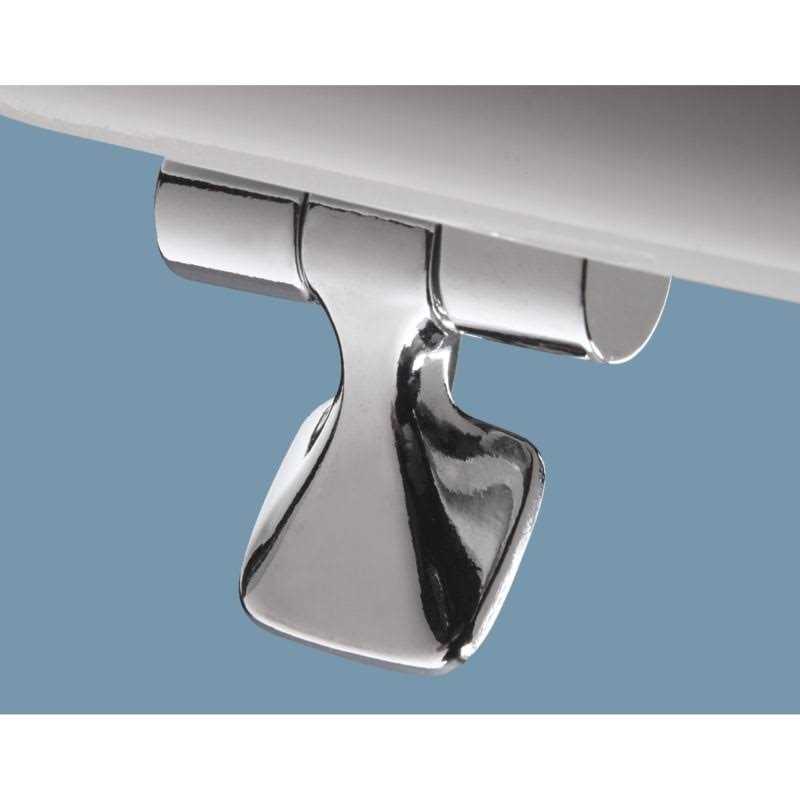 Mayfair Plastic Slow Close Toilet Seat Round White - MT - Mrs Treak