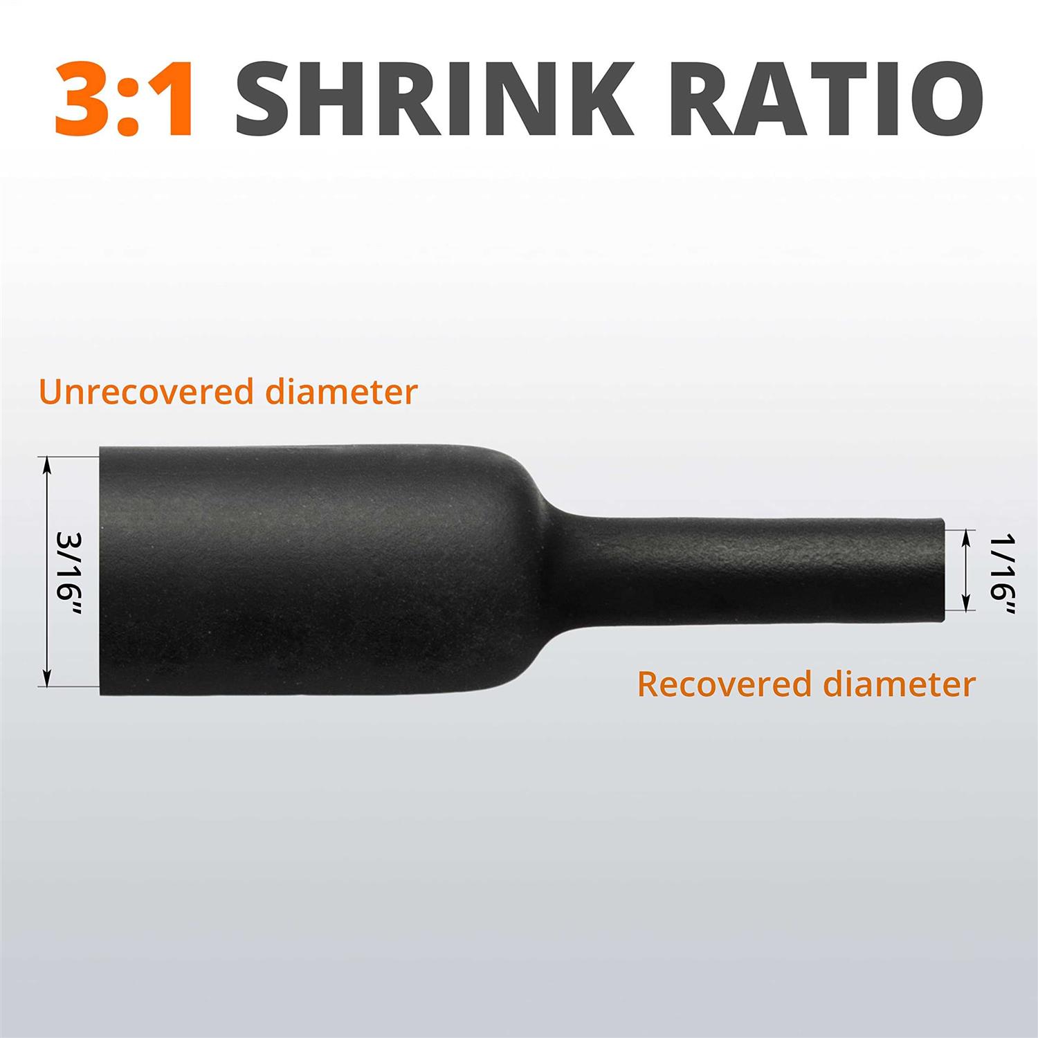 Wirefy Heat Shrink Tubing 3:1 Ratio - MT - Mrs Treak