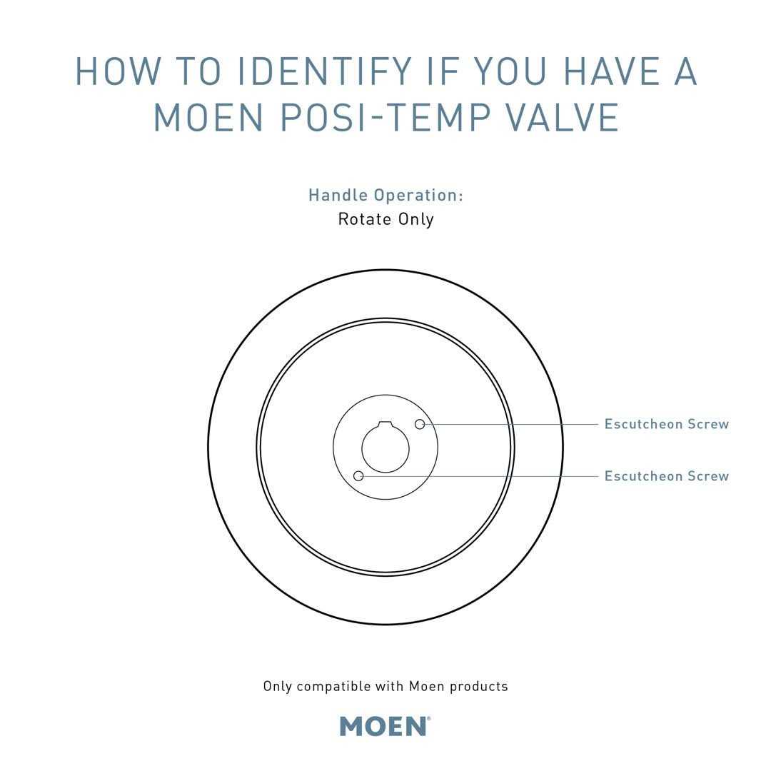Moen Gibson Posi-Temp Valve Trim T2901BL - MT - Mrs Treak