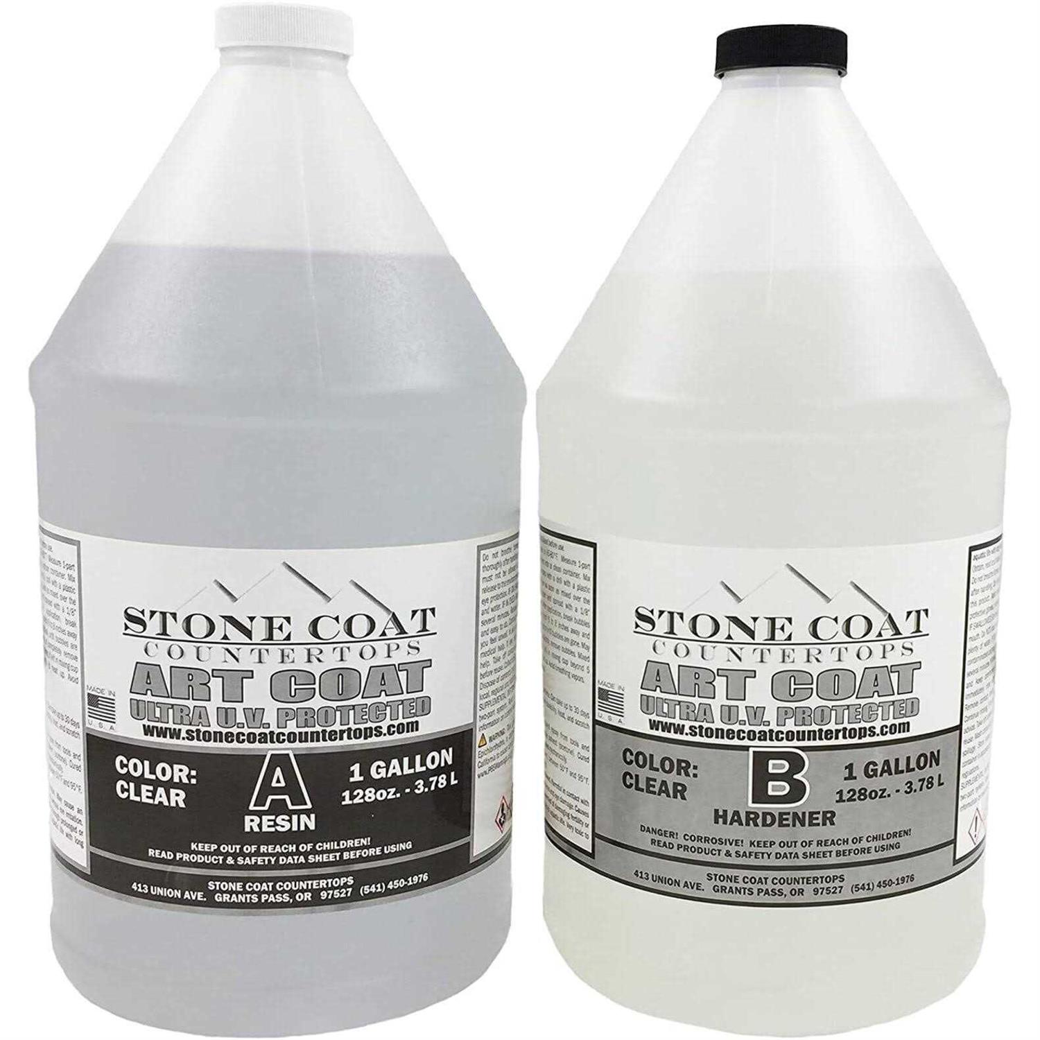 Stone Coat Countertops Ultimate Top Coat Epoxy DIY Epoxy Resin Kit with Extra Scratch Resistance and UV Resistance for Protecting Your Surface! - MT - Mrs Treak