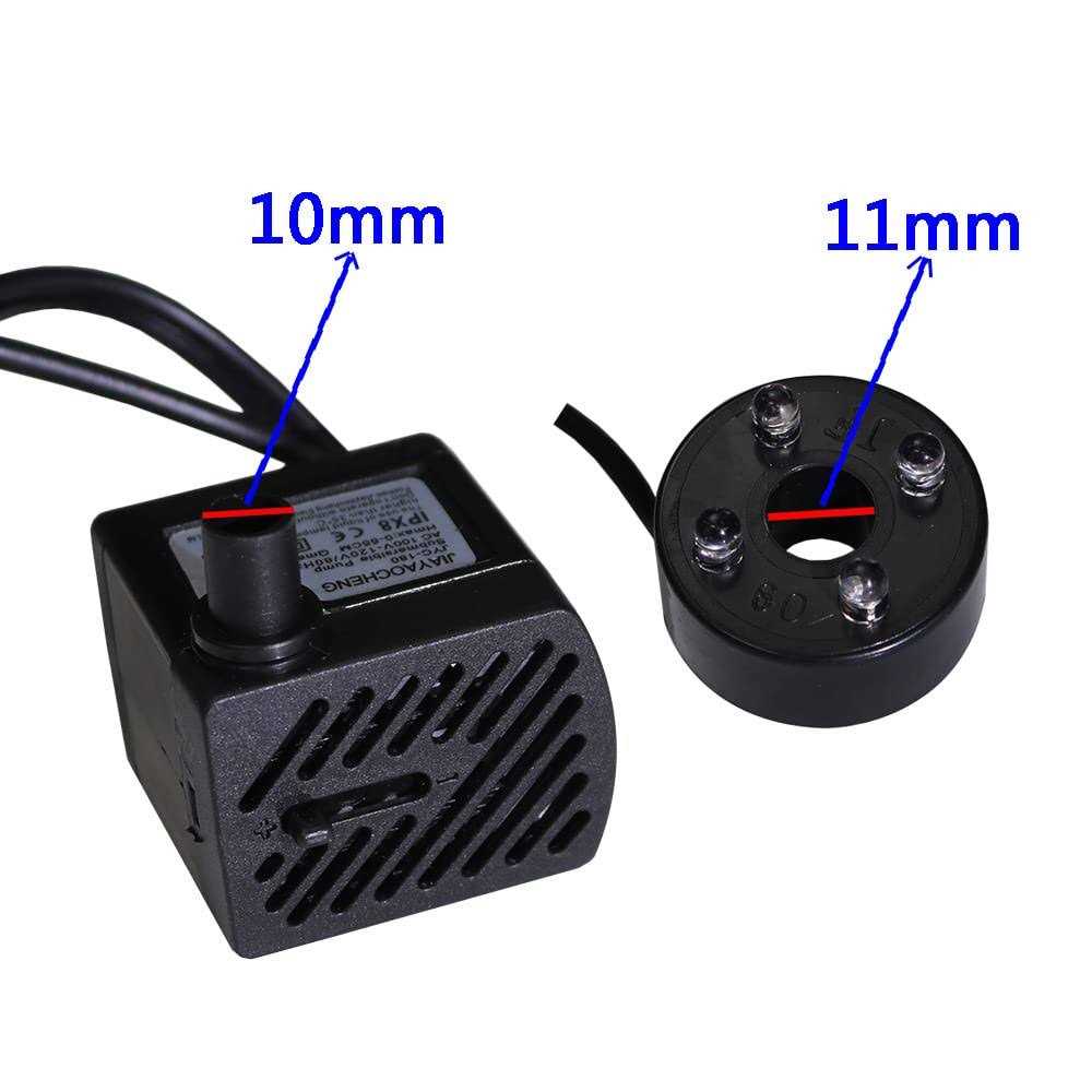 Submersible Water Pump 6.1ft Power Cord 200GPH Ultra Quiet Pump with Dry Burning Protection for Fountains - MT - Mrs Treak