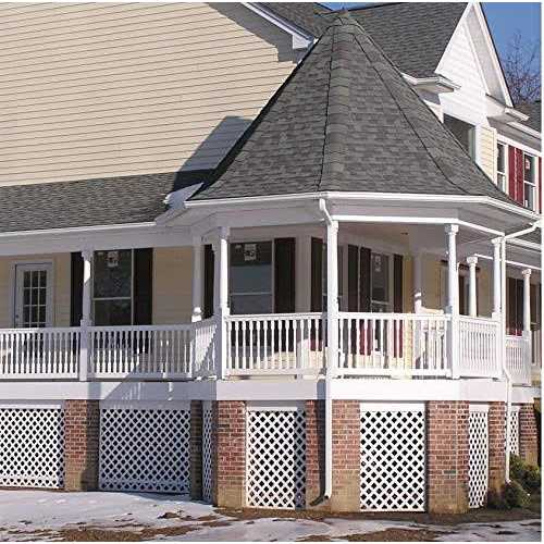 White Colonial Style Vinyl Railing Spindle - MT - Mrs Treak