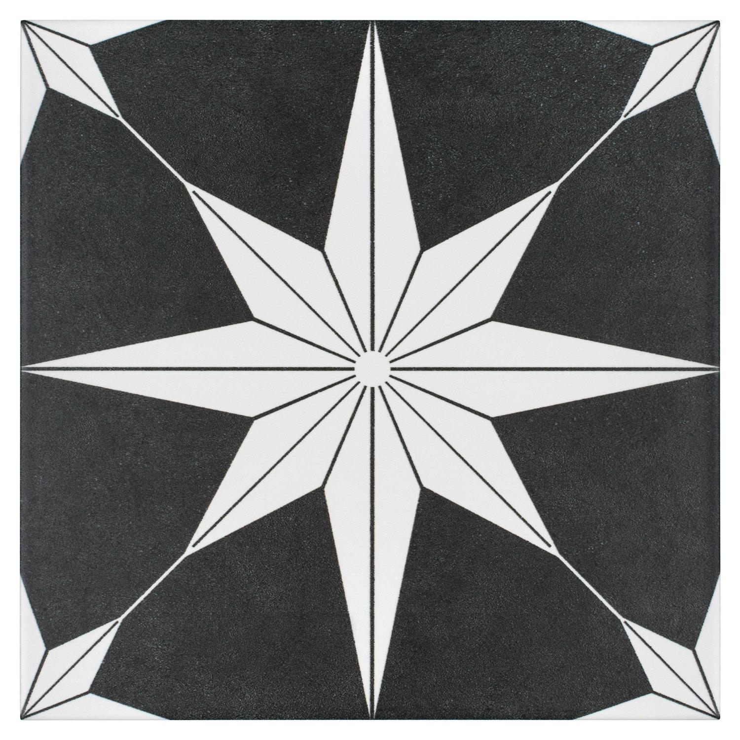 Merola Tile Stella 9-3/4 in. x 9-3/4 in. Porcelain Floor and Wall Tile - MT - Mrs Treak