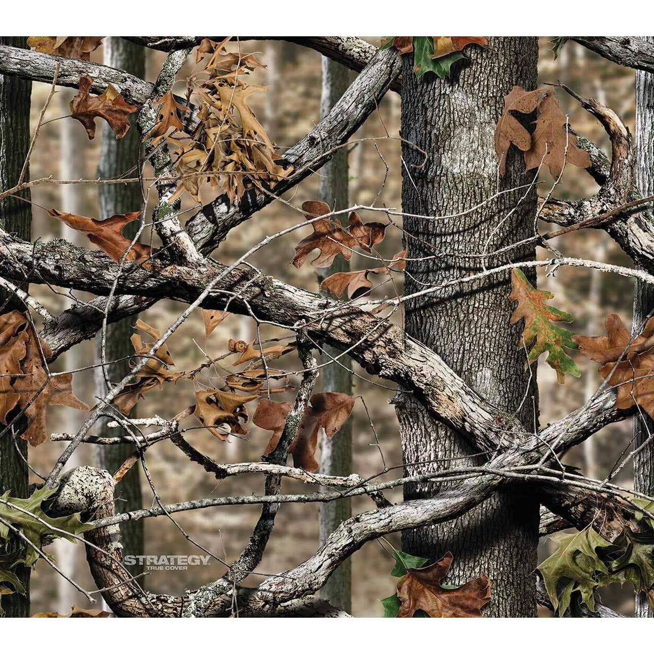 Strategy True Cover Weather Resistant All Purpose Polyethylene Camo Tarp 10 - MT - Mrs Treak