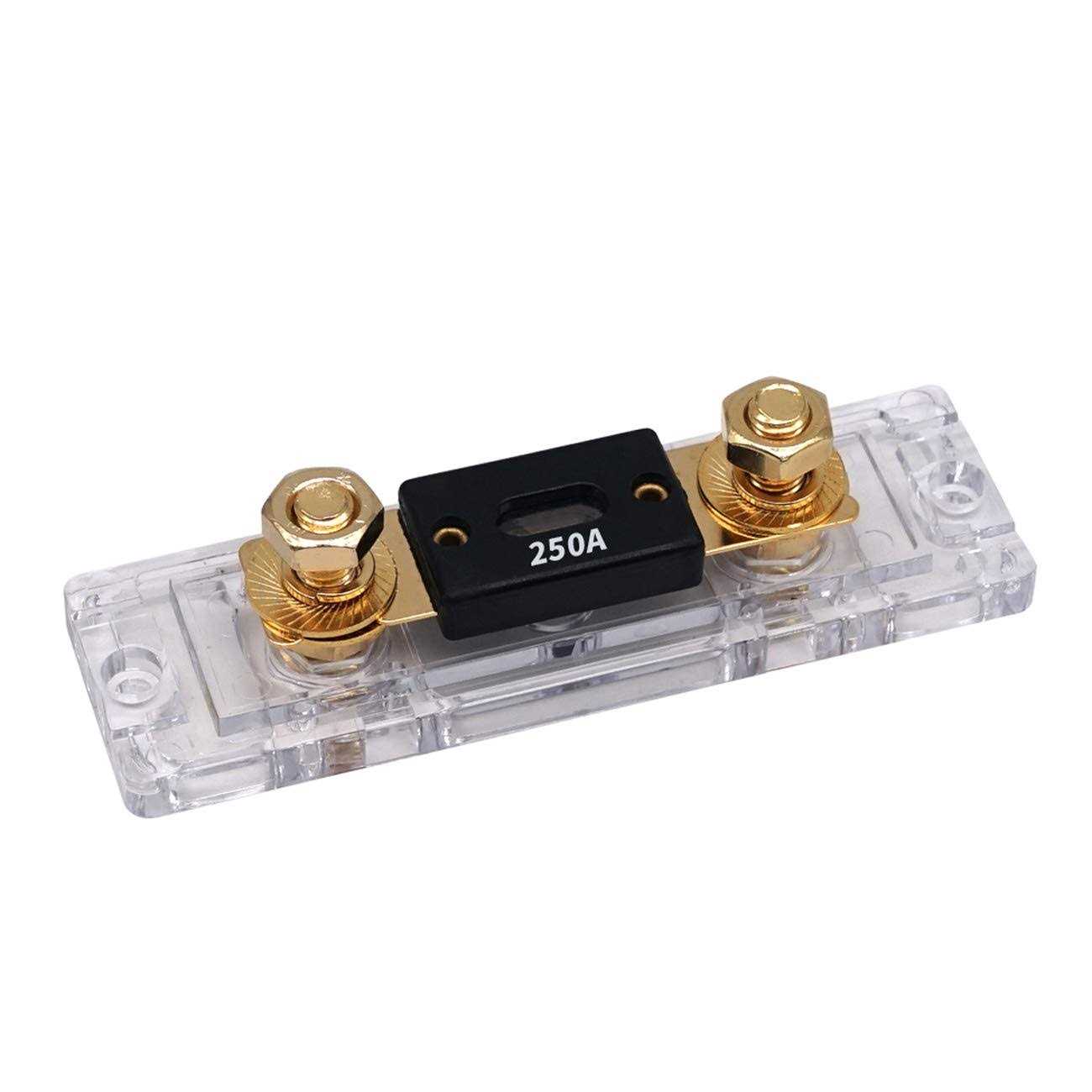 Topstronggear Solid Brass 024 Gauge Anl Fuse Holder - MT - Mrs Treak