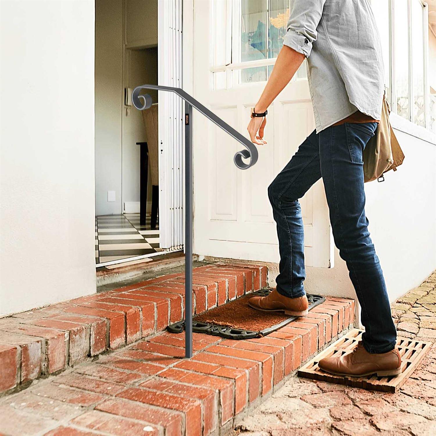 VEVOR Single Folding Security Gate H x Folding Door Gate Steel Accordion Security Gate Flexible Expanding Security Gate - MT - Mrs Treak