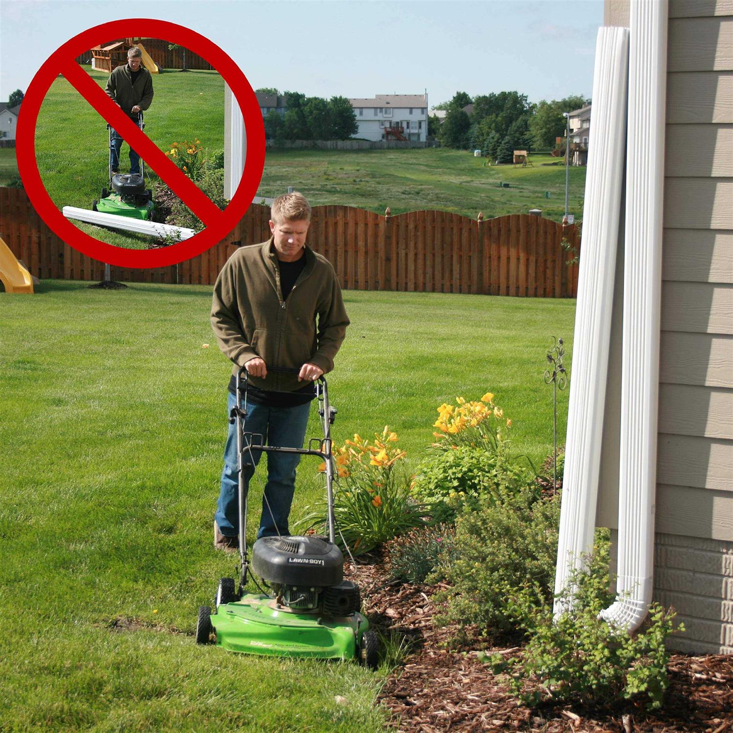 Zip Hinge Plus Made in The USA Gutter Extension Hinges - MT - Mrs Treak