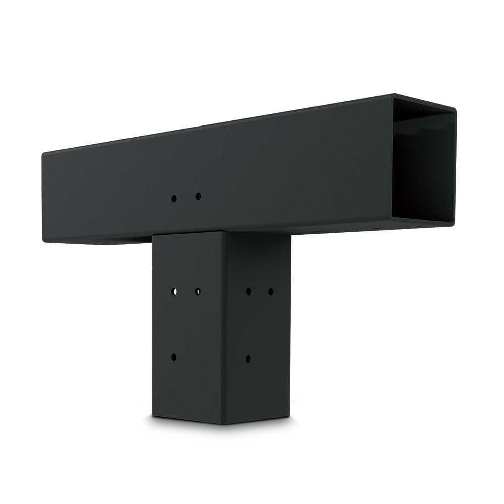 Wild Hog Linx T/Fit Black Steel Extension Bracket Pergola Wood Posts - MT - Mrs Treak