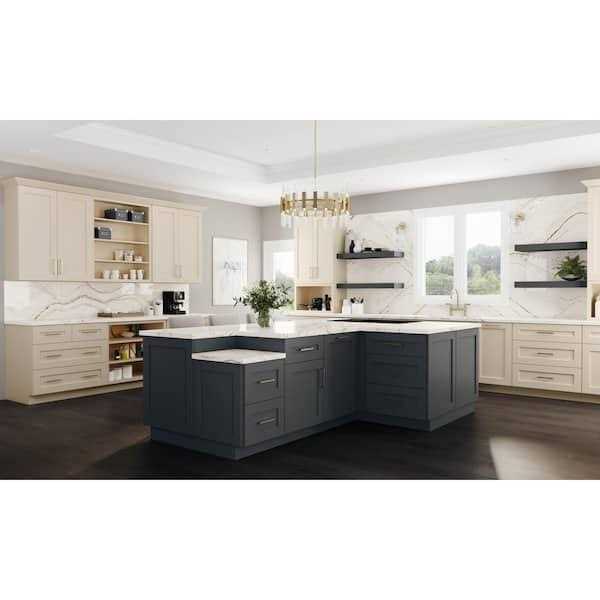 Luxxe Cabinetry Newhaven 4.5-in W x 96-in H x 0.2-in D MTK8-PW - MT - Mrs Treak