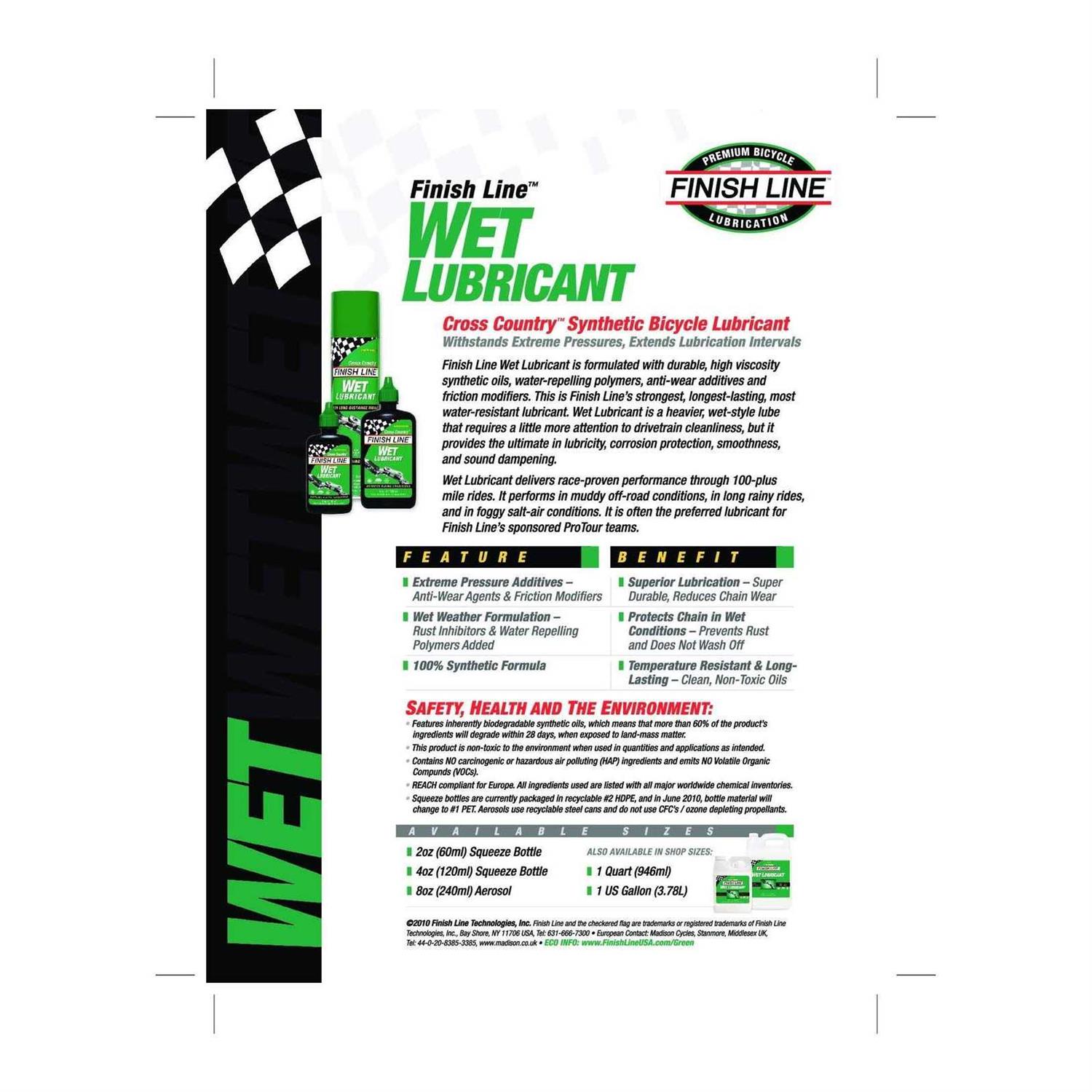 Finish Line Premium Teflon Grease - MT - Mrs Treak