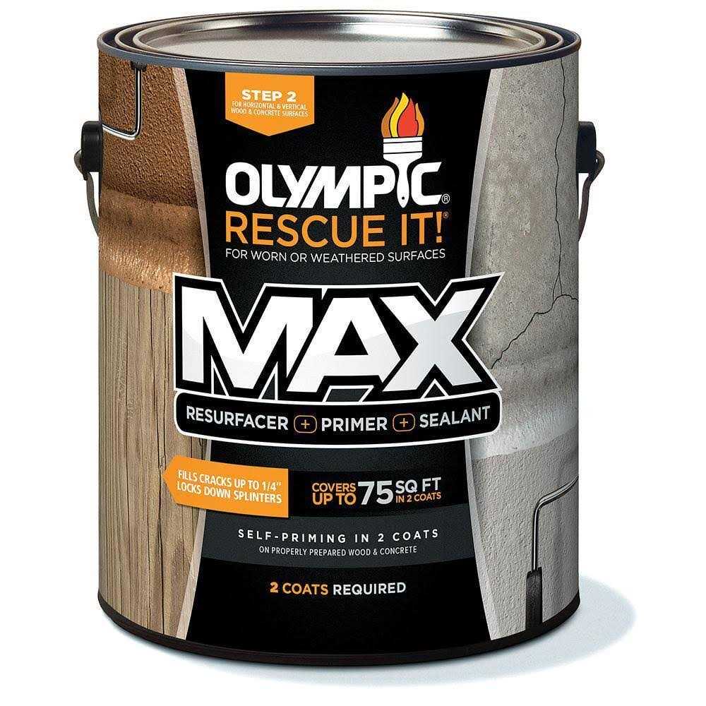 Olympic Rescue It 1 Gal Exterior Deck Resurfacer and Primer with Sealant - MT - Mrs Treak