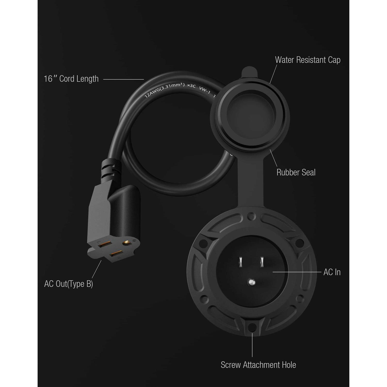Stinky John’s Tall Toilet Bolt Caps Don’t Cut Those Bolts! 100% Made in USA - MT - Mrs Treak