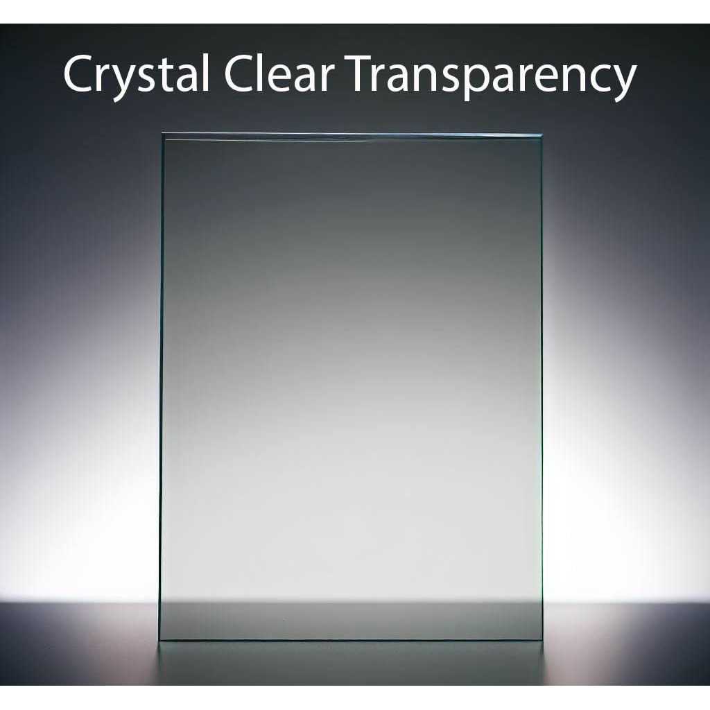 Spectra Glass Clear Polycarbonate Sheet. UV Coating on Both Sides. Impact and Weather Resistant. DIY - MT - Mrs Treak