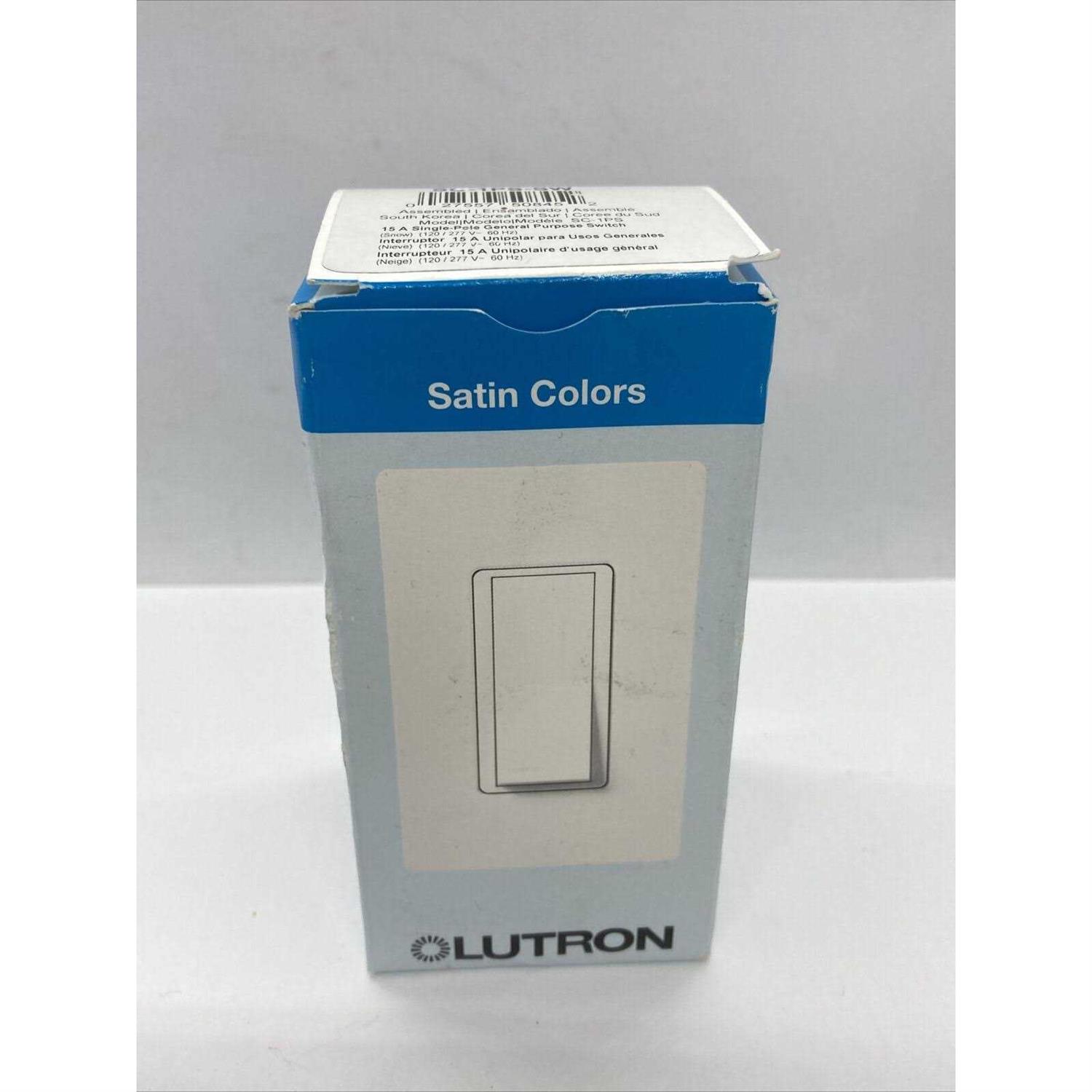 Lutron SC-1-SW Wallplate - MT - Mrs Treak