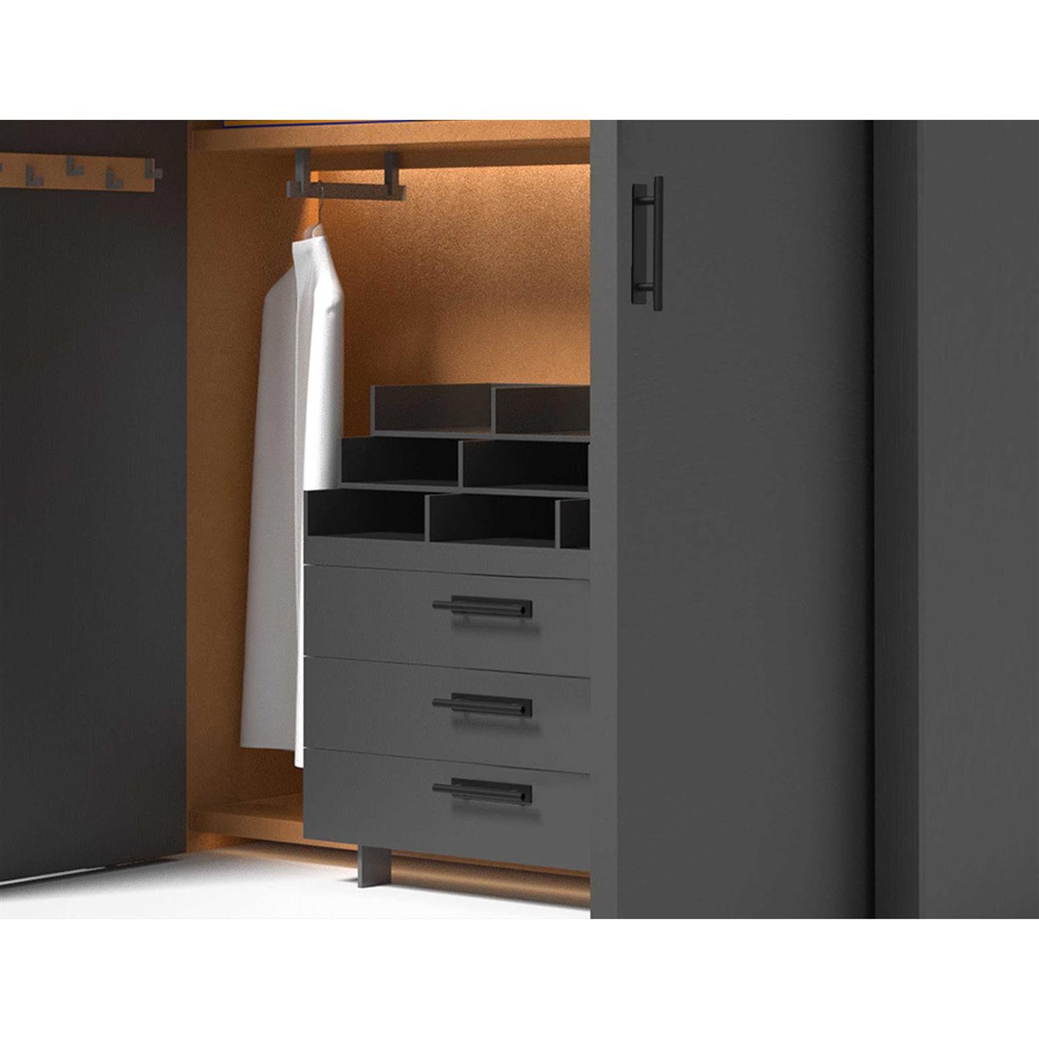 kwa heri Self-Stick Push Pull Helper Black Hidden Cabinet Handle ABS Plastic Door Window Wardrobe Handle Instant Cabinet Drawer Furniture - MT - Mrs Treak