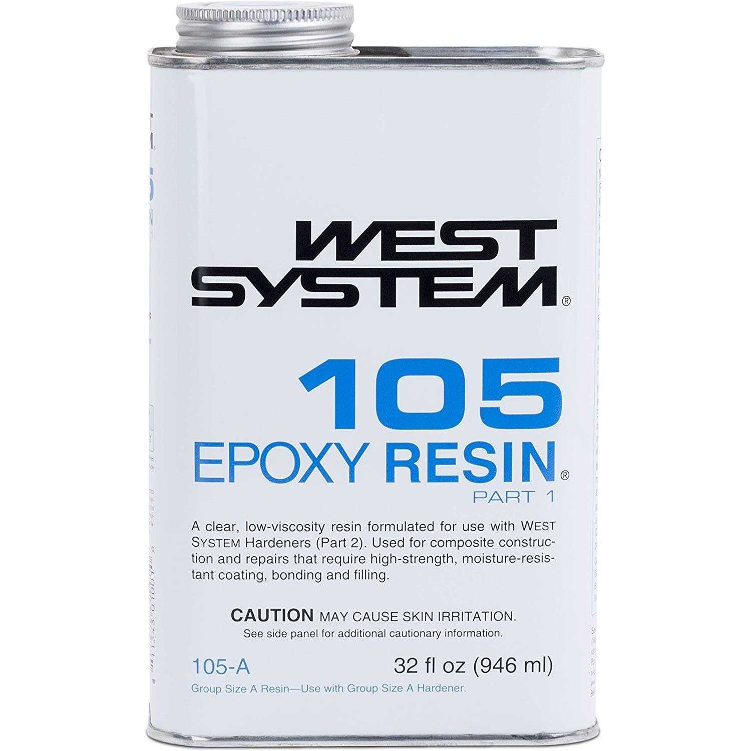 West System 105 Epoxy Resin - MT - Mrs Treak