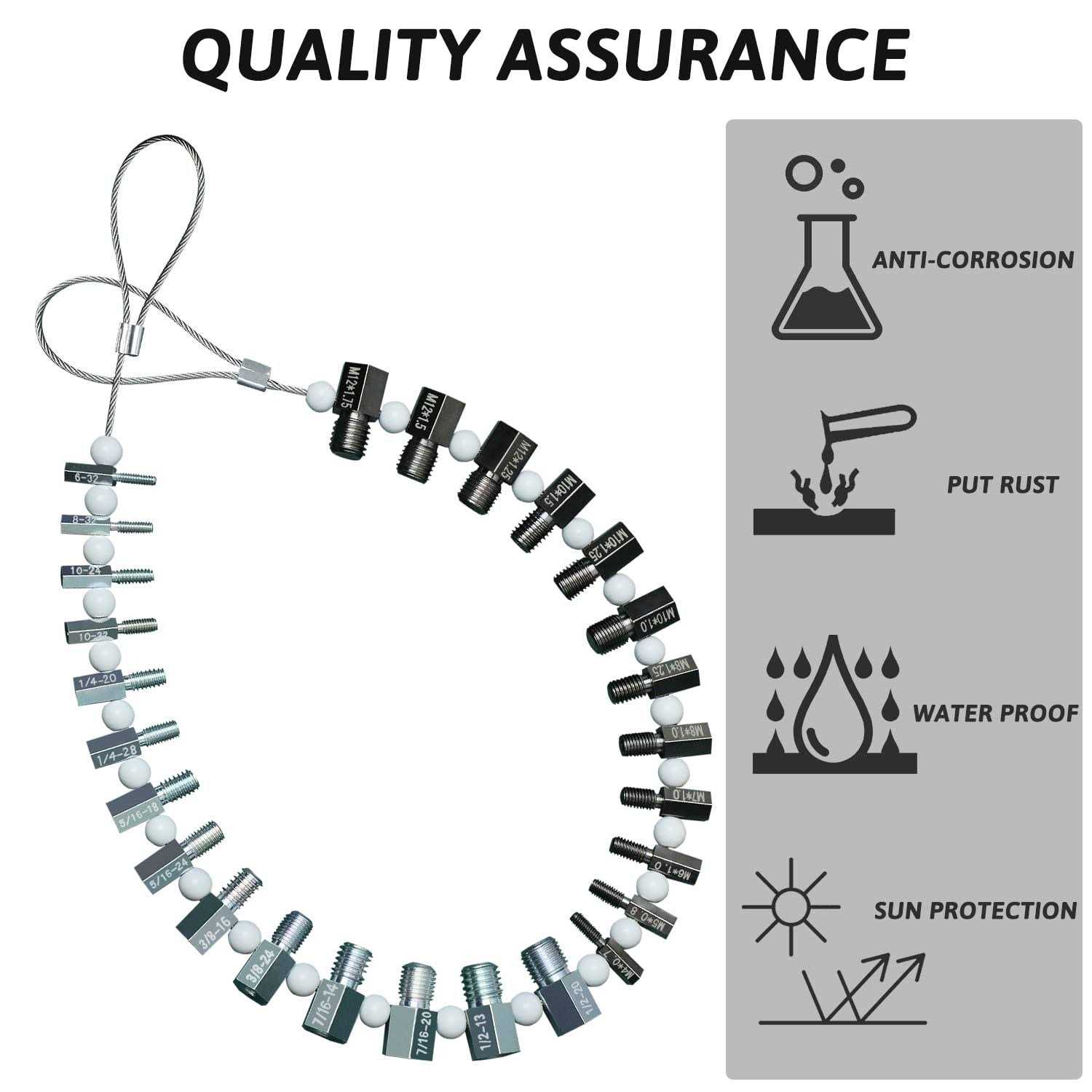 Nut & Bolt Thread Checker - MT - Mrs Treak