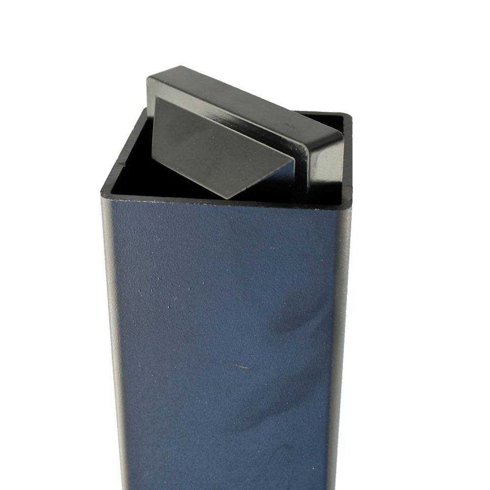 Sliding Exterior Door Hardware Kit 2×76-inch Galvanized Steel Track For 1 Door Up Thick And - Mrs Treak